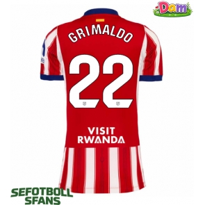 Atletico Madrid Alejandro Grimaldo #22 Hemmatröja Kvinnor 2026-27 Kortärmad